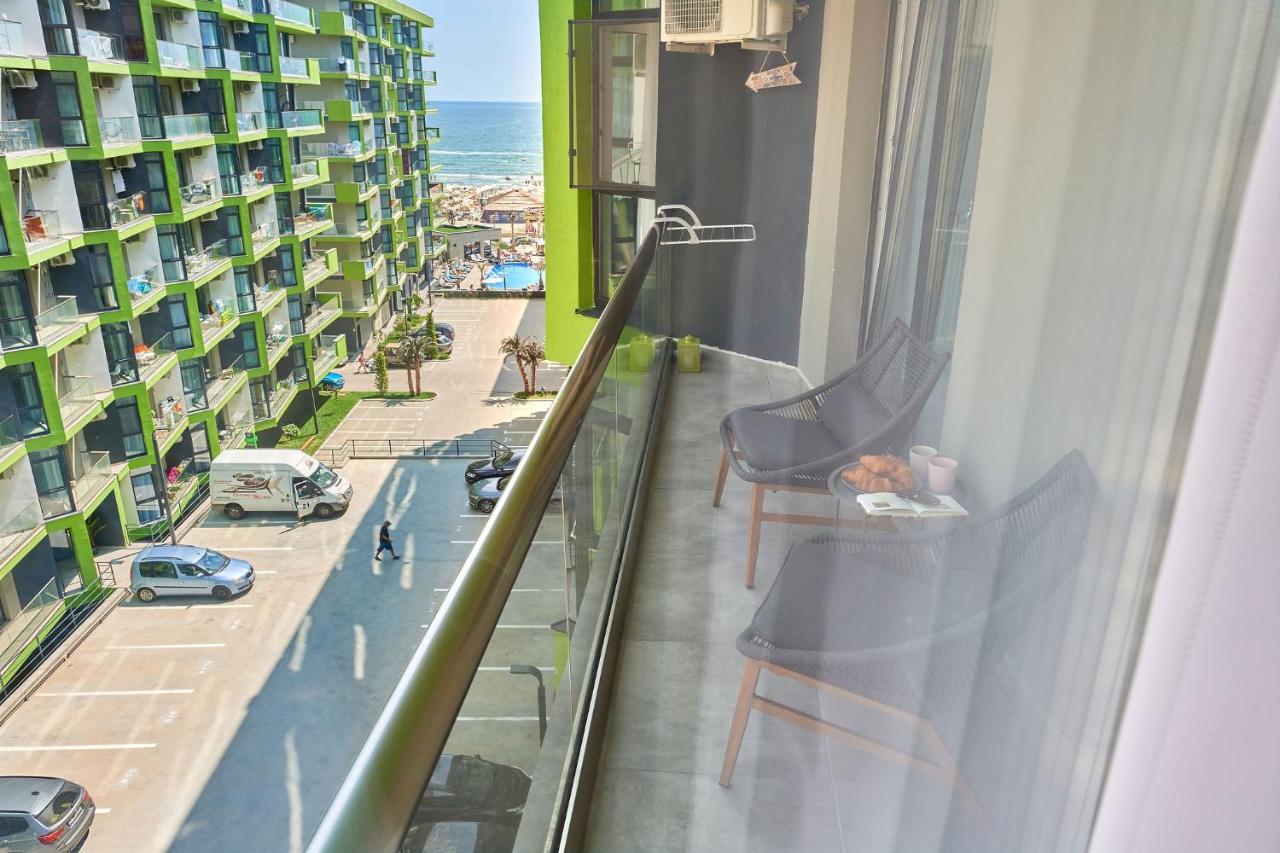 Năvodari Black Sea Estate Apartment Spa N Pool Beach Resort מראה חיצוני תמונה