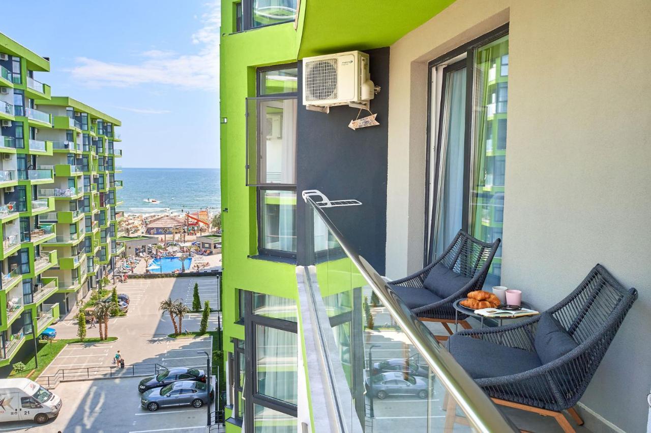 Năvodari Black Sea Estate Apartment Spa N Pool Beach Resort מראה חיצוני תמונה